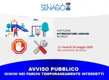 GIOCHI NEI PARCHI TEMPORANEAMENTE INTERDETTI