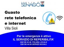 GUASTO RETE TELEFONICA E INTERNET IN VILLA SIOLI