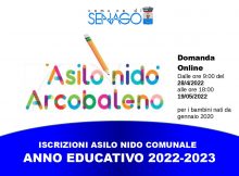 ISCRIZIONI ASILO NIDO ANNO 2022-2023 dal 28 aprile al 19 maggio 2022