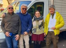 Il Sindaco Magda Beretta e ANC_ primo camion partito per l' Ucraina