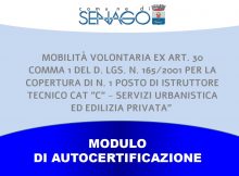 MODULO DI AUTOCERTIFICAZIONE