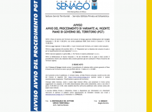avviso pgt senago