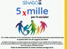 5 per 1000 per il comune di senago