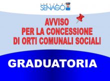 ORTI COMUNALI GRADUATORIA