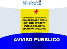 PRESENTAZIONE DELLE RICHIESTE DI CONCESSIONE DEGLI IMPIANTI SPORTIVI PER LA STAGIONE SPORTIVA 22 23