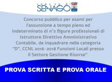 PROVA SCRITTA E PROVA ORALE