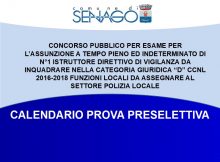 PROVA SELETTIVA POLIZIA LOCALE PROVA SELETTIVA POLIZIA LOCALE