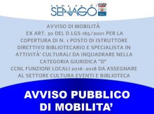 avviso di mobilita settore biblioteca