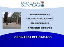 chiusura cimitero standard