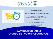 orario estivo 2021