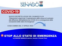 stop allo stato di emergenza