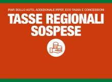 TASSE REGIONALI sospese
