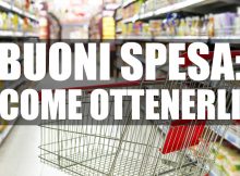 come ottenere buoni spesa